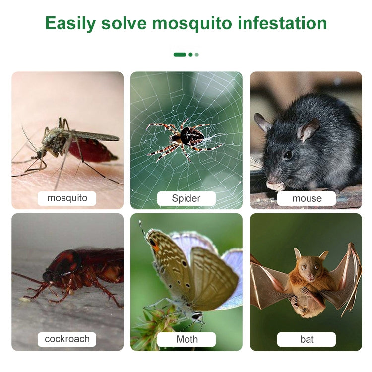 JL-215 Ultrasonic Mosquito Killer High-Power Double-Horn High-Frequency Mouse Repeller, Product specifications: EU Plug