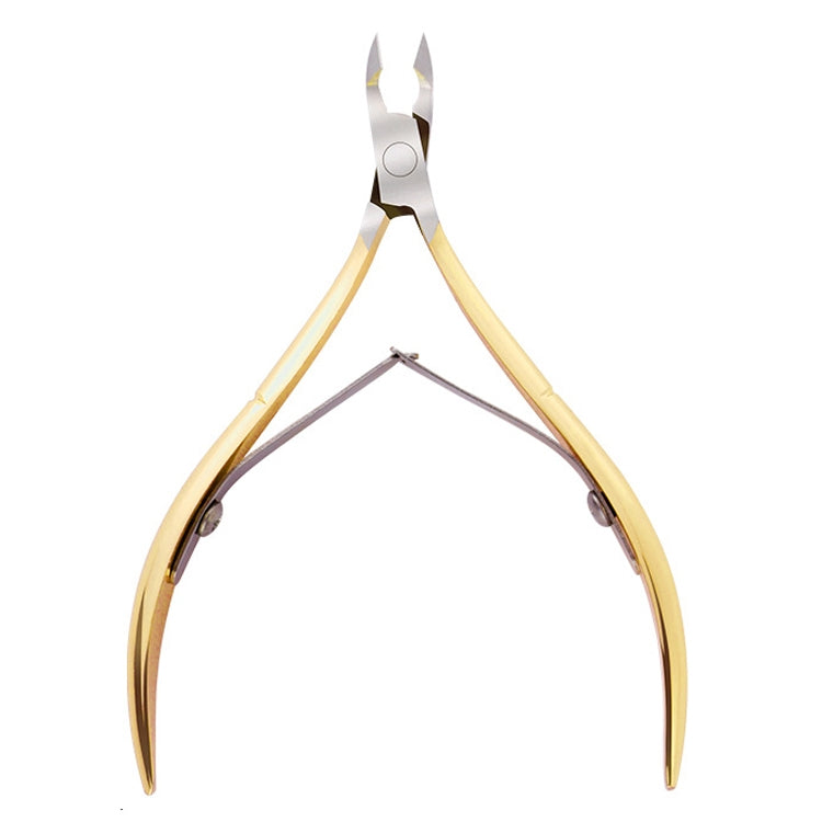 3 PCS Golden  FABIYAN Nail Clippers Nail Art Dead Skin Cutting Chick-Nosed Pliers