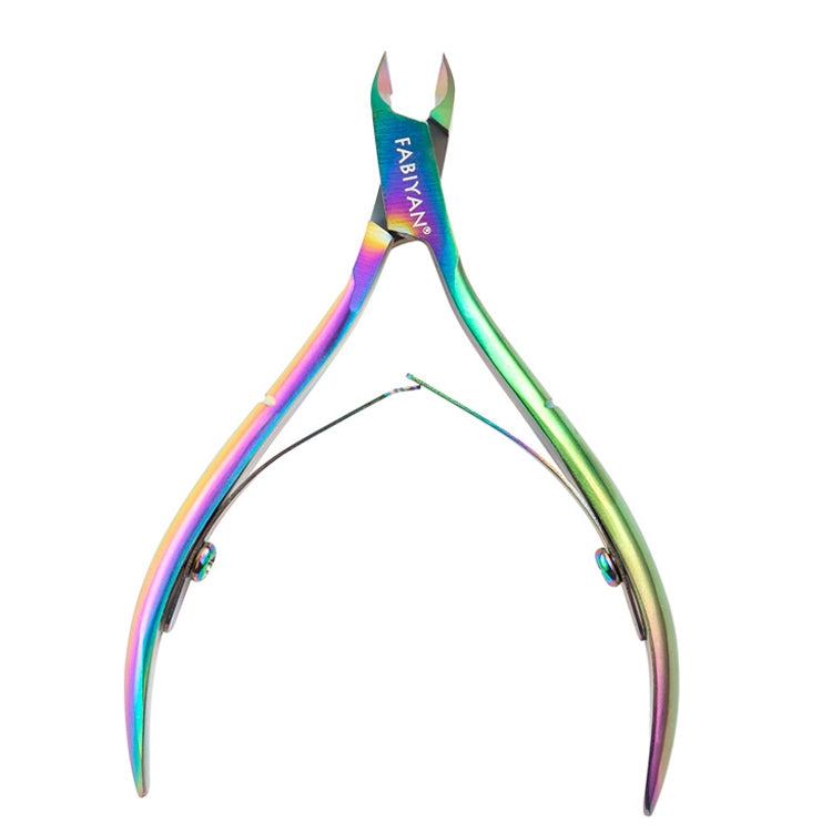 3 PCS Color Titanium  FABIYAN Nail Clippers Nail Art Dead Skin Cutting Chick-Nosed Pliers