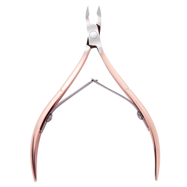 3 PCS Rose Gold  FABIYAN Nail Clippers Nail Art Dead Skin Cutting Chick-Nosed Pliers