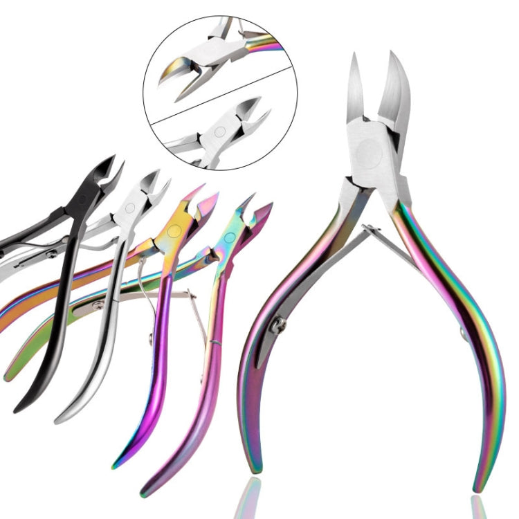 3 PCS Rose Gold  FABIYAN Nail Clippers Nail Art Dead Skin Cutting Chick-Nosed Pliers