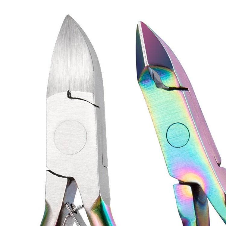 3 PCS Rose Gold  FABIYAN Nail Clippers Nail Art Dead Skin Cutting Chick-Nosed Pliers