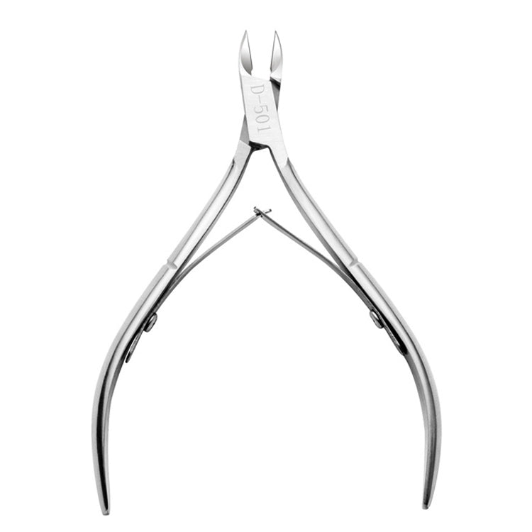 4 PCS Silver D-501  FABIYAN Nail Clippers Nail Art Dead Skin Cutting Chick-Nosed Pliers
