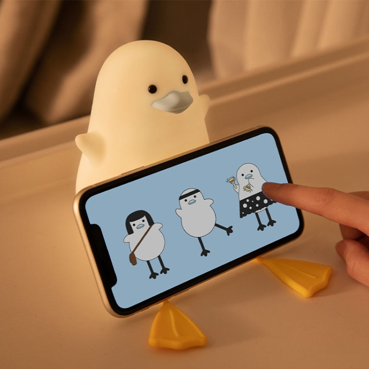 Silicone LED Night Light Mobile Phone Holder