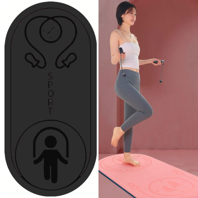 6mm Jump Rope Mat Shock Absorption and Sound Insulation Household Indoor Mute Fitness Exercise Yoga Mat