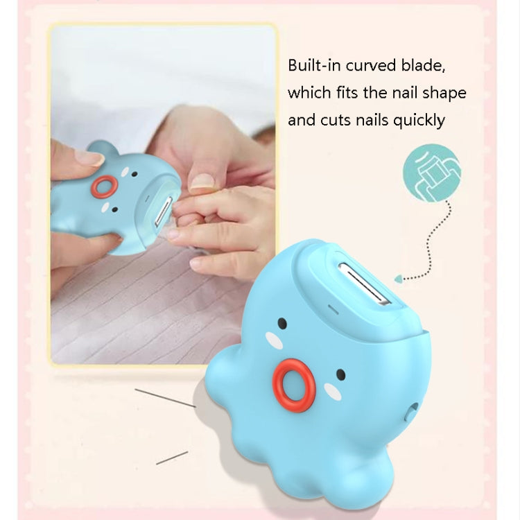 Cartoon Infant Electrical Nail Polisher Anti-Grip Children Nail clippers