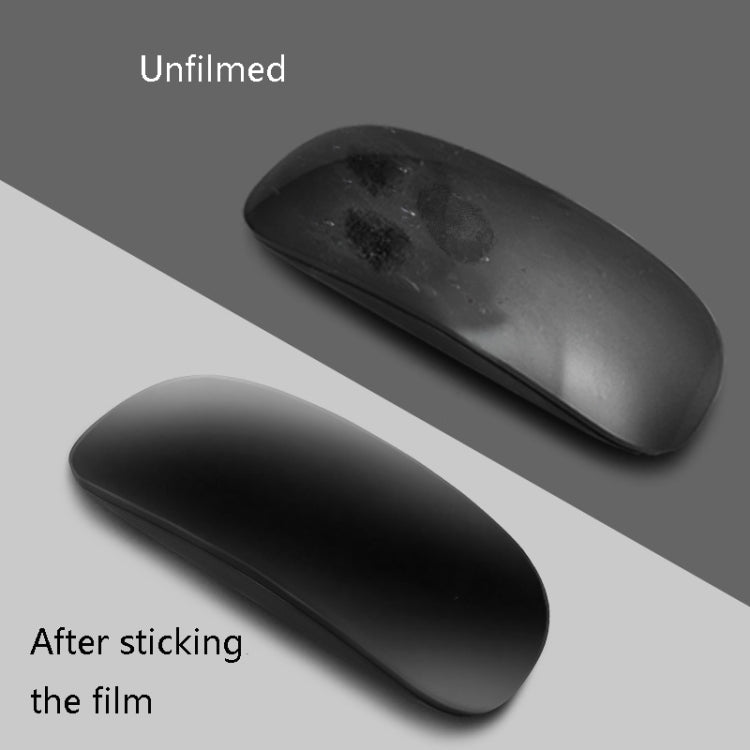 4 PCS 2 in 1 Mouse Front Film + Back Film Protection Flim Sticker Set For Apple Magic Trackpad 2