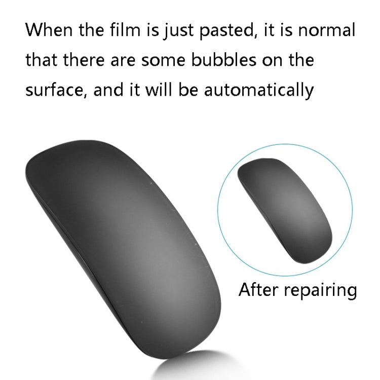 4 PCS 2 in 1 Mouse Front Film + Back Film Protection Flim Sticker Set For Apple Magic Trackpad 2