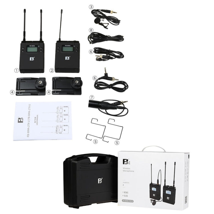 1TX-U A Pair Wireless Small Bee Neck Type Microphone Single Reverse Camera Professional Interview Microphone Mobile Phone Live Broadcast