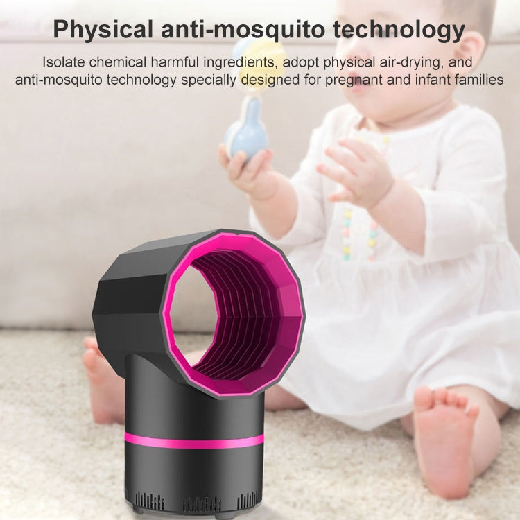 Home Bedroom Light Wave Physical Mosquito Trap Mosquito Lamp, Colour: Gray Purple