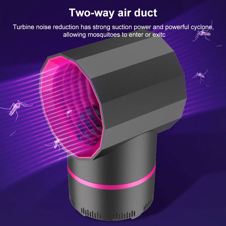 Home Bedroom Light Wave Physical Mosquito Trap Mosquito Lamp, Colour: Gray Purple