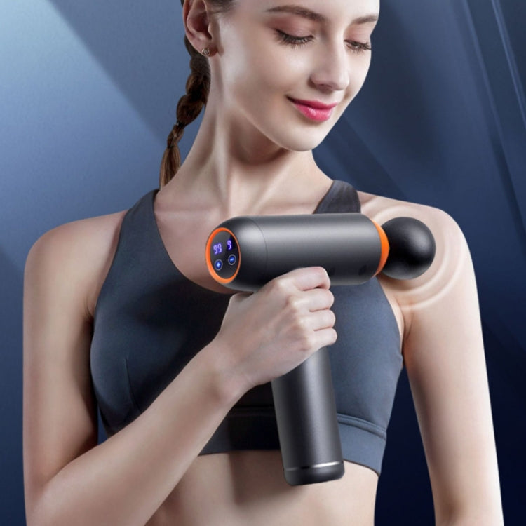 Muscles Relax Massager Fitness Equipment Fascia Gun, Colour: Professional Model (Black)