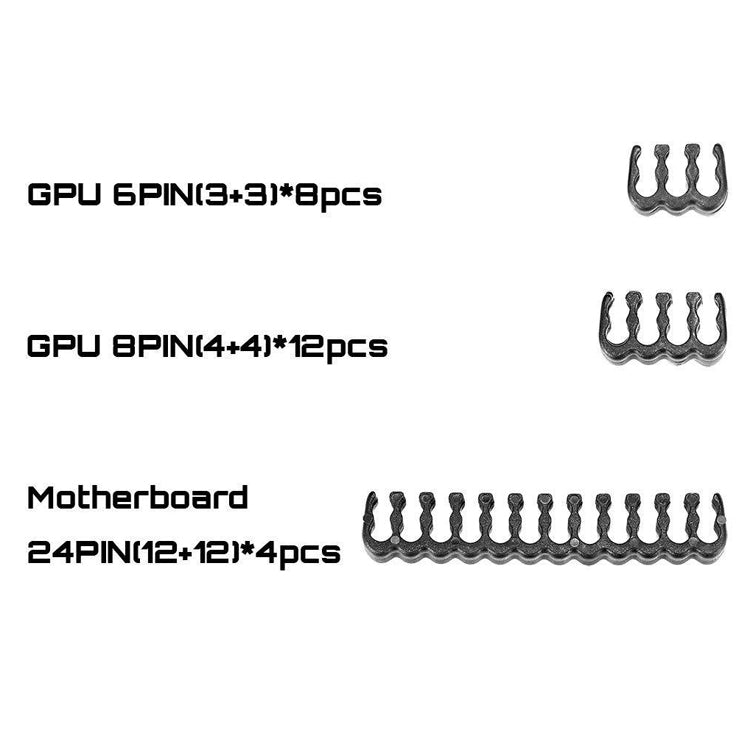 2 Sets Full Module Computer Power Extended Cable Combs Cable Card