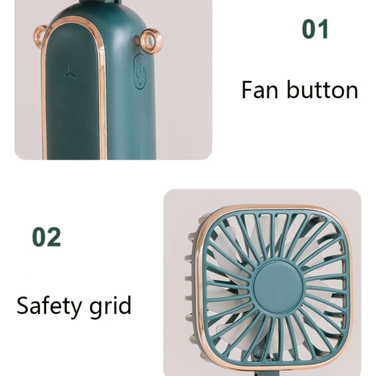 WT-TX6 Mini Handheld Fan Sonic Mosquito Repellent Children Outdoor Portable Hanging Neck Fan