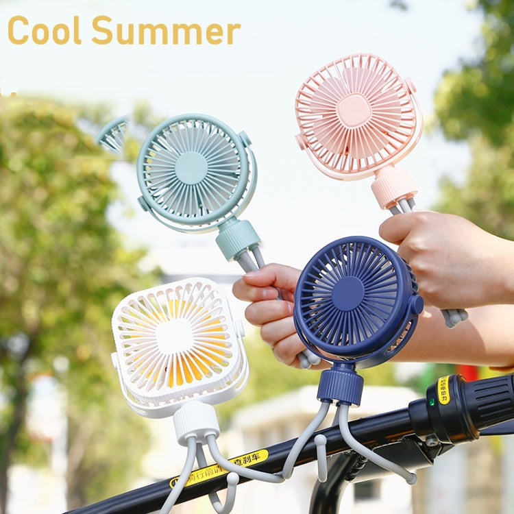Octopus Fan Baby Stroller Outdoor Portable Children Students USB Handheld Fan