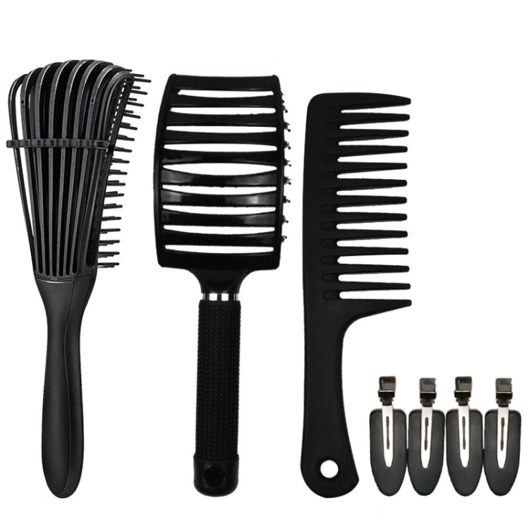 Styling Mane Comb Household Daily Eight-Claw Massage Comb Wide Tooth Smooth Hair Comb