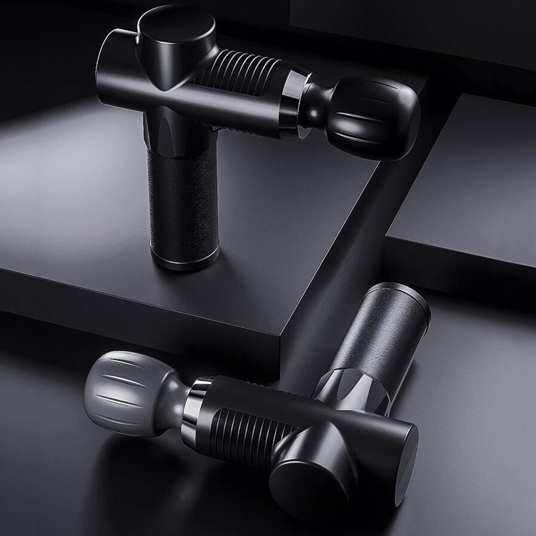 Mini Drug Gun Massage Equipment Muscle Massager, Specification: Black Silicone Massage Head