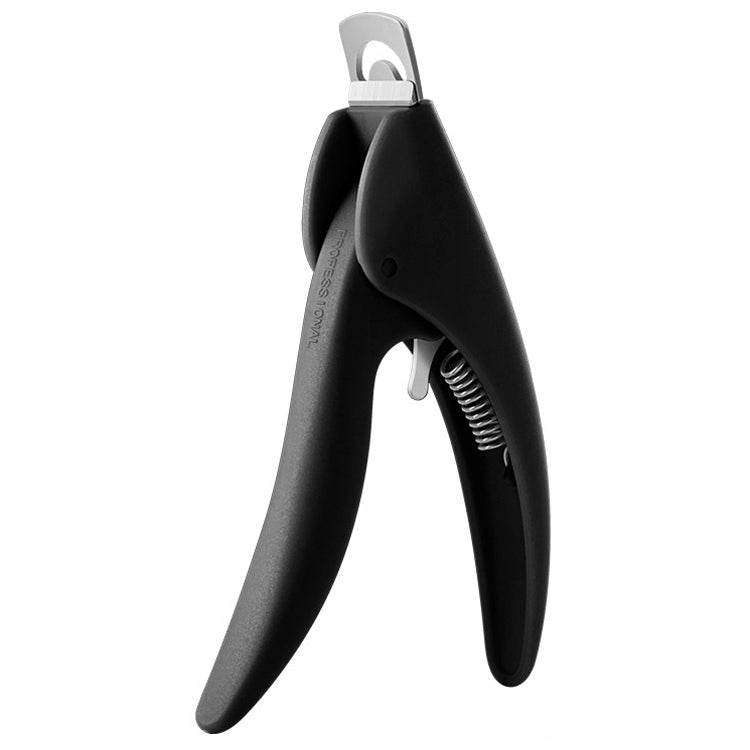 5 PCS Nail Scissors U-Shaped Scissors DIY French Nail Fake Nail Scissors, Specification: Black