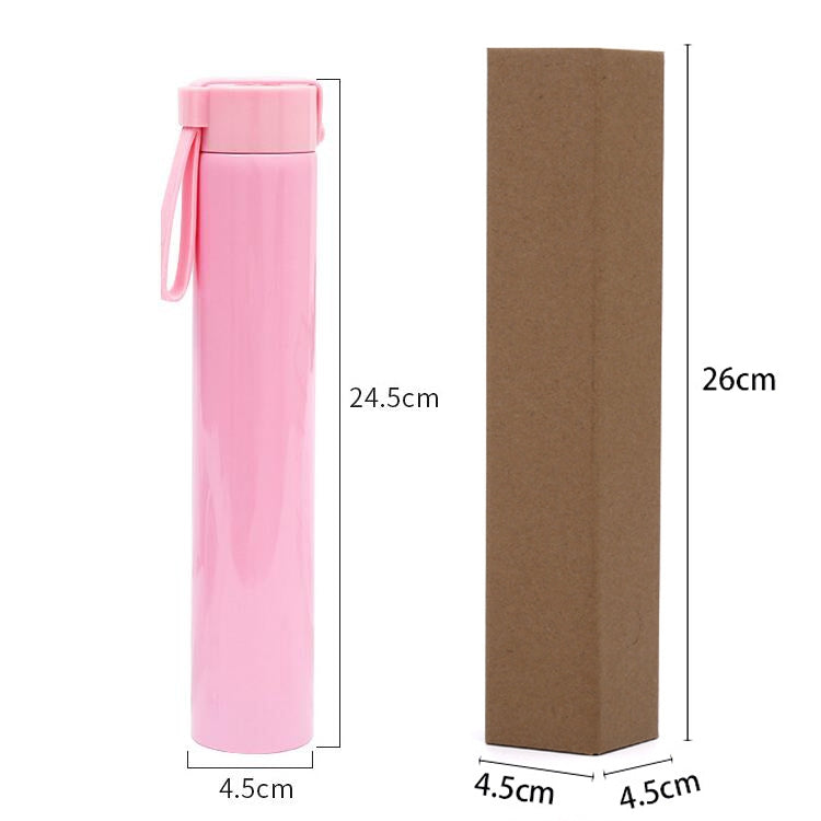 Outdoor Car Stainless Steel Insulation Cup Straight Cup Home Gift Anti-pervert Cup Self Protector