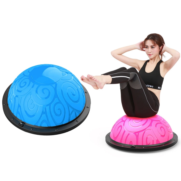 46cm Wave Speed Ball Yoga Semi-Circular Balance Ball Fitness Pilates Ball