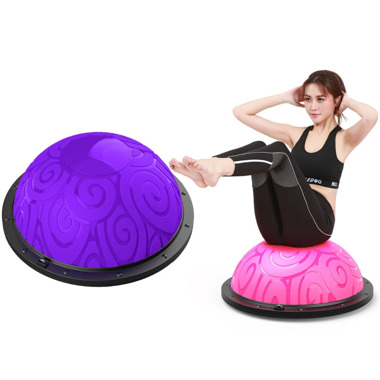 46cm Wave Speed Ball Yoga Semi-Circular Balance Ball Fitness Pilates Ball