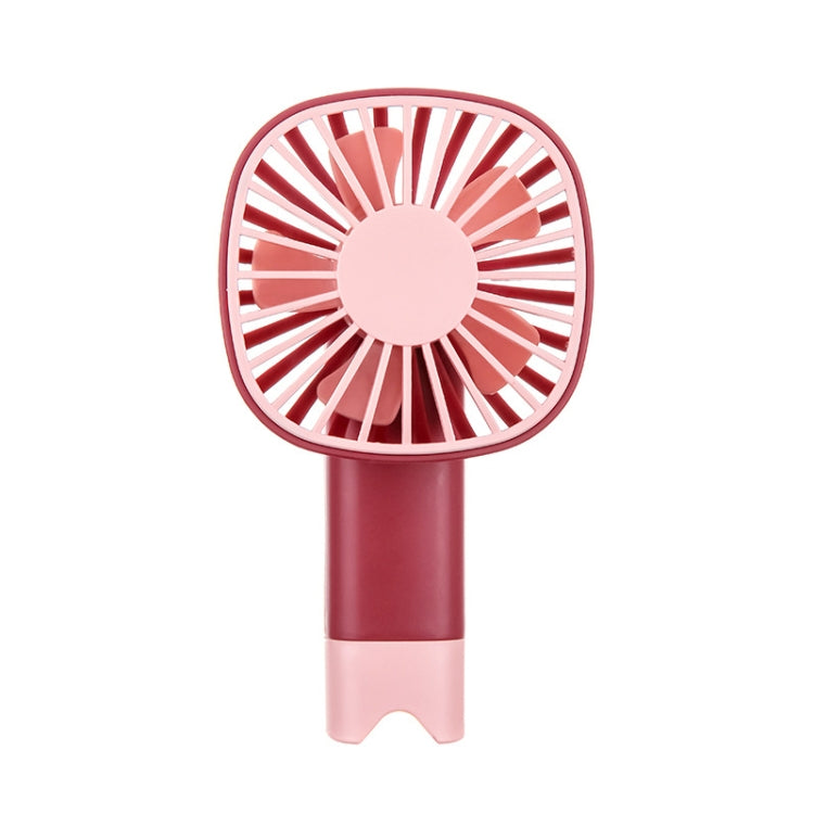 TYX9064 Portable Mini USB Fan Student Dormitory Desktop Office Outdoor Handheld Fan(Red)