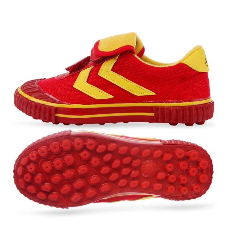 Children Soccer Shoes Antiskid Wear-Resistant Nylon Fastener Football Training Shoes, Size: 29/190