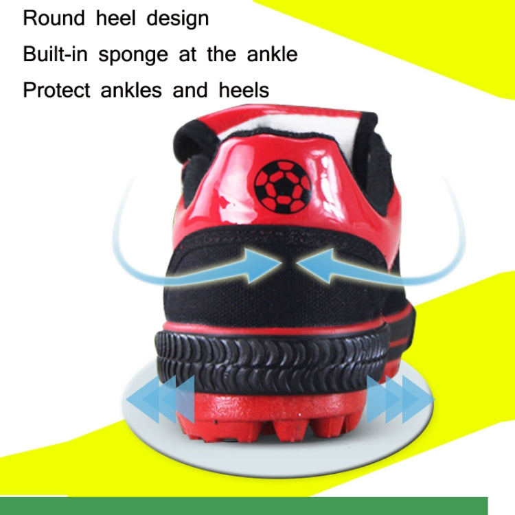 Children Soccer Shoes Antiskid Wear-Resistant Nylon Fastener Football Training Shoes, Size: 30/200