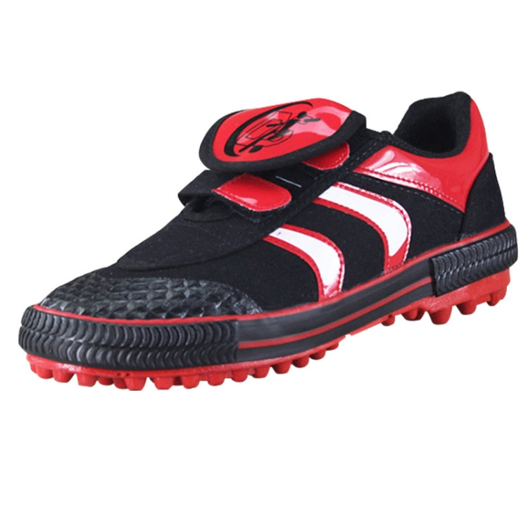 Children Soccer Shoes Antiskid Wear-Resistant Nylon Fastener Football Training Shoes, Size: 34/220