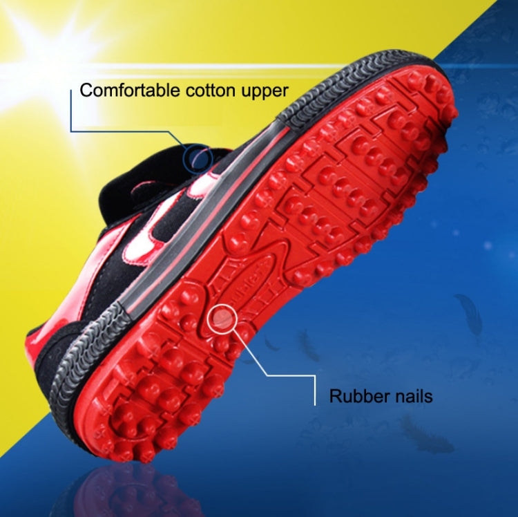 Children Soccer Shoes Antiskid Wear-Resistant Nylon Fastener Football Training Shoes, Size: 36/230