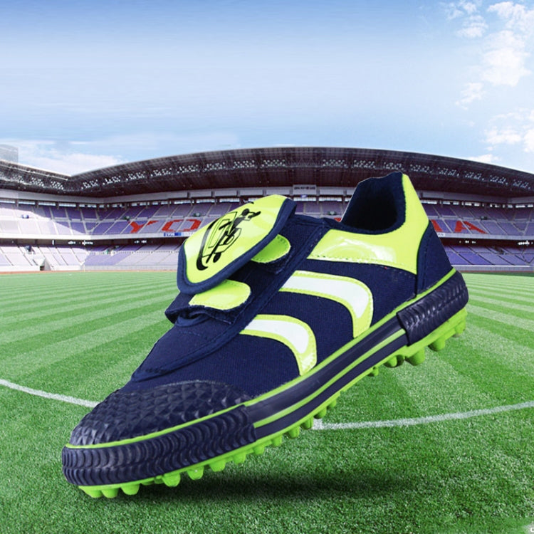 Children Soccer Shoes Antiskid Wear-Resistant Nylon Fastener Football Training Shoes, Size: 36/230