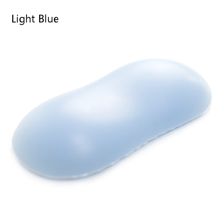 Creative Wristband Cute Silicone Hand Pillow Crystal Wrist Mouse Holder, Size: 12.7x6.2x1.8cm, Colour: Light Blue