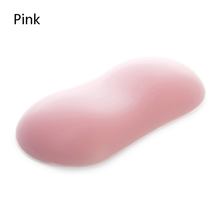Creative Wristband Cute Silicone Hand Pillow Crystal Wrist Mouse Holder, Size: 12.7x6.2x1.8cm, Colour: Pink