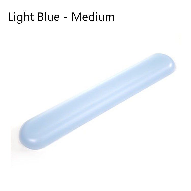 Creative Wristband Cute Silicone Hand Pillow Crystal Wrist Mouse Holder, Size: 36 x 6.8 x 1.75cm, Colour: Light Blue-Medium