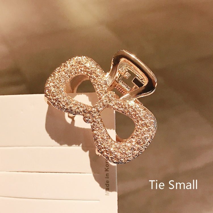 10 PCS Metal Hair Clip Retro Large Hair Clip, Colour: Tie Small