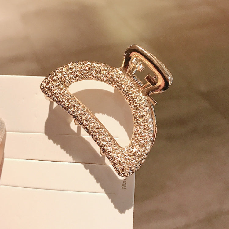 10 PCS Metal Hair Clip Retro Large Hair Clip, Colour: Semicircle Small