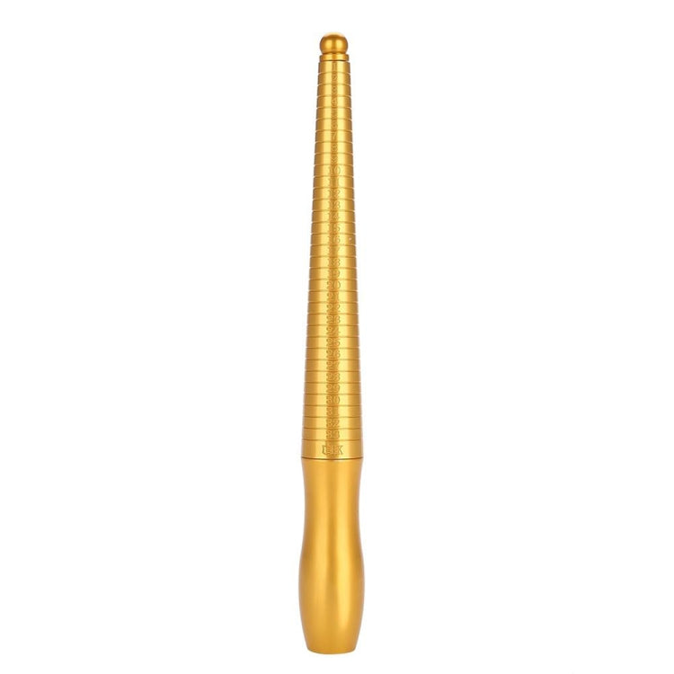 2 PCS Ring Measurement Tool Ring Formation Repair Correction Adjustment Tools,Style: Golden Rod