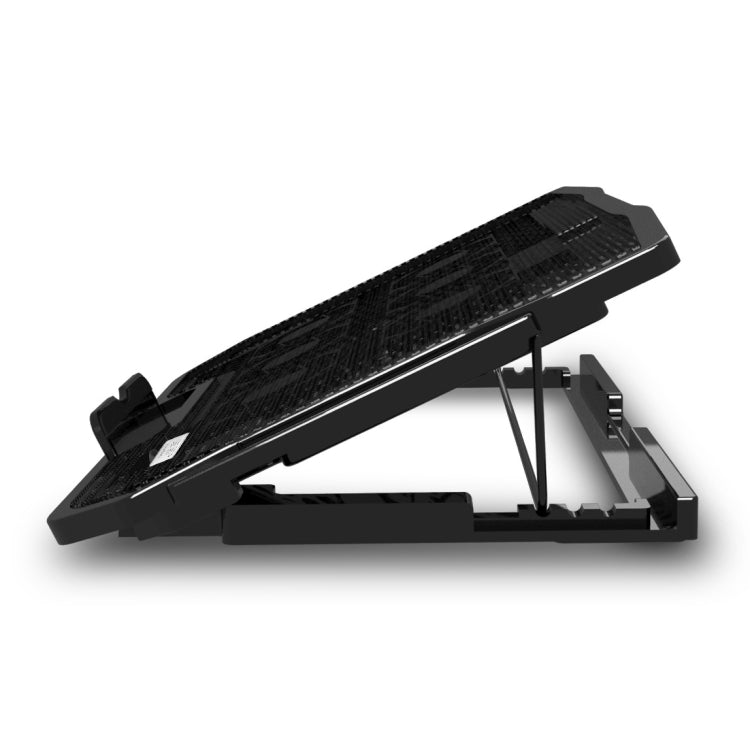 NUOXI H9 Notebook Radiator Computer Base Fan Bracket Pad(Black)