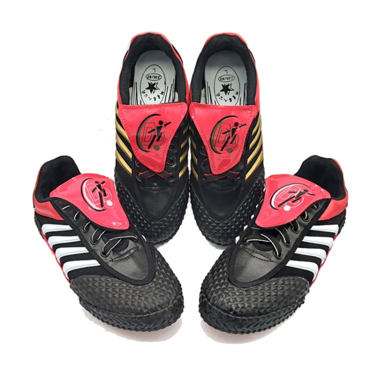 Canvas Antiskid Wear-Resistant Football Shoes Children / Adults Sports Training Rubber Spikes Shoes, Size: 35/225