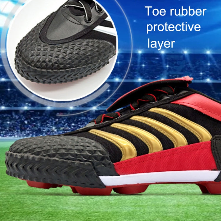 Canvas Antiskid Wear-Resistant Football Shoes Children / Adults Sports Training Rubber Spikes Shoes, Size: 36/230