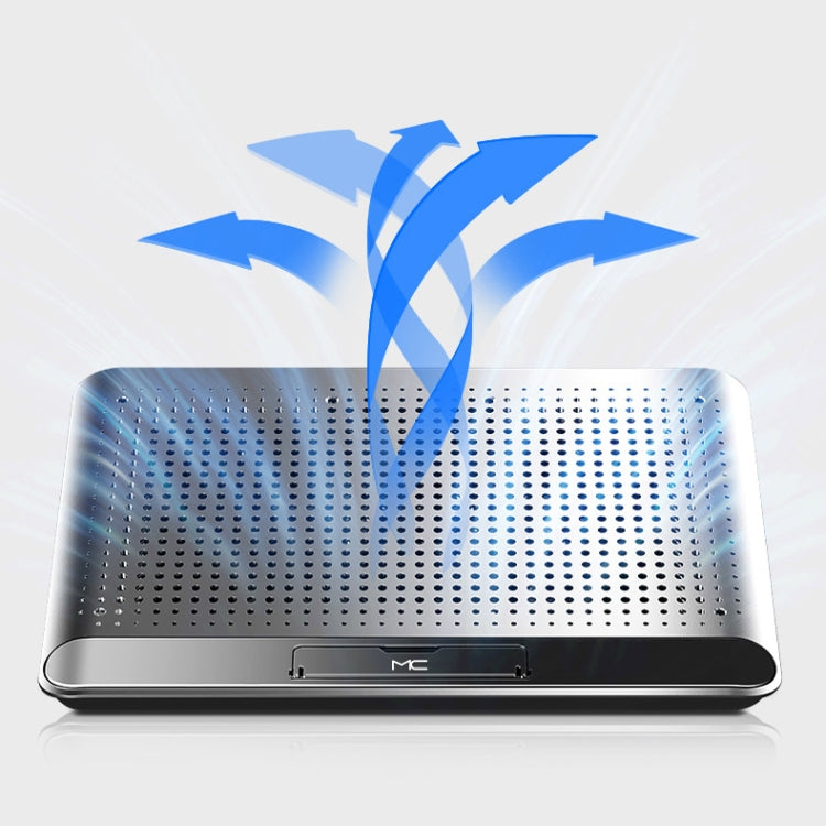 NUOXI Q5 Notebook Radiator Base Computer Aluminum Alloy Plate Pad Fan Bracket