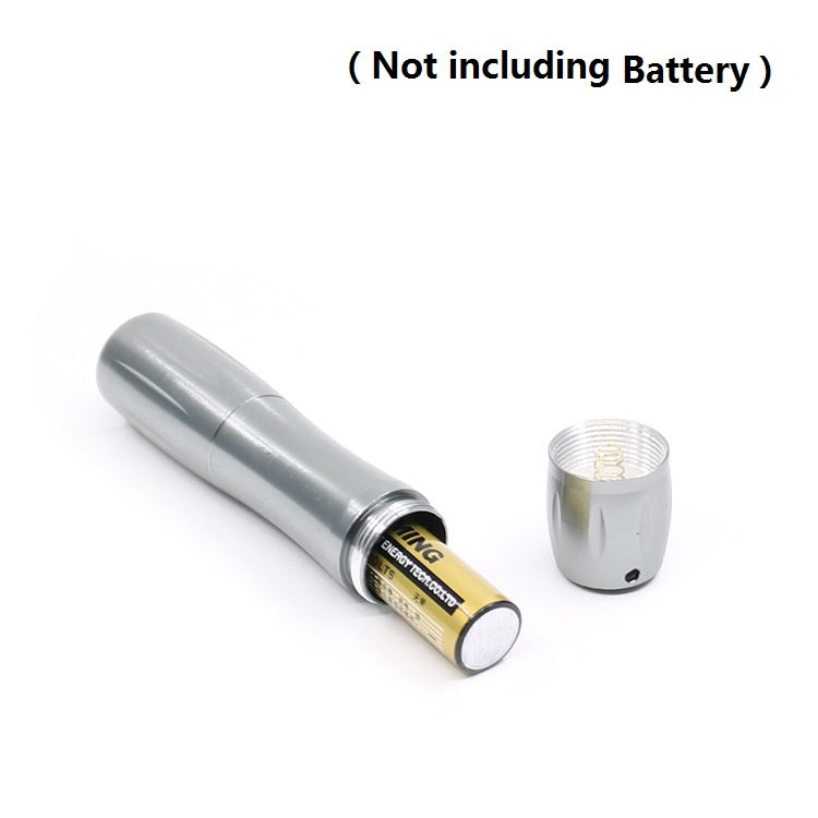 5 PCS Mini LED Strong Light Flashlight Household Outdoor Aluminum Alloy Keychain Flashlight Random Colour Delivery(Gift Box With Tail Rope)