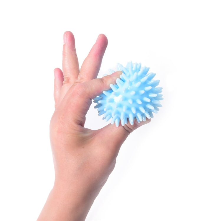 2 PCS TPR Grip Ball Rehabilitation Hemiplegia Stroke Massage Finger Ball, Specification: 6.5cm 10 Ponunds (Pink)