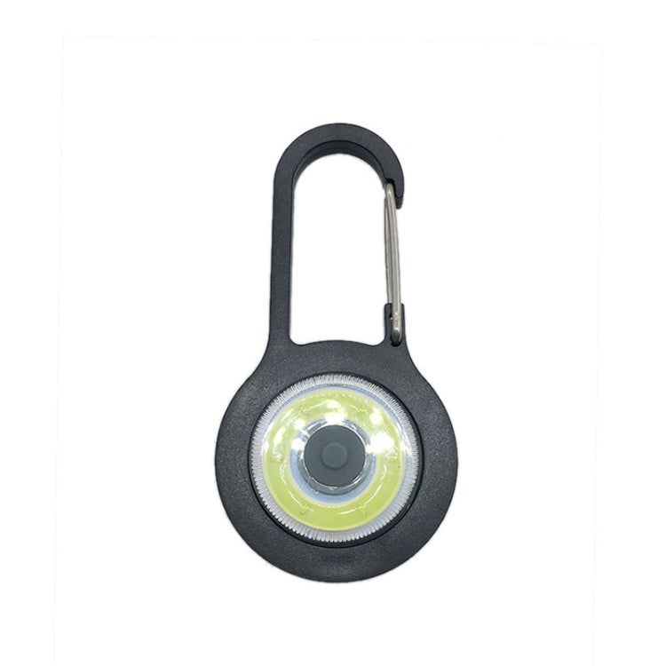 3 PCS Mini Carabiner COB Flashlight Outdoor Portable Keychain Night Fishing Light Random Colour Delivery