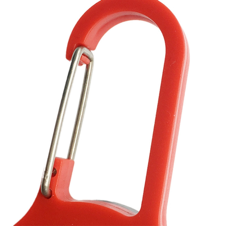 3 PCS Mini Carabiner COB Flashlight Outdoor Portable Keychain Night Fishing Light Random Colour Delivery