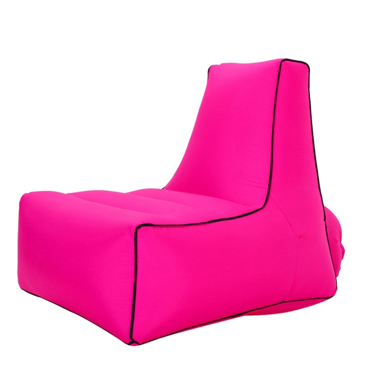 BB1082 Inflatable Sofa Inflatable Bed Outdoor Folding Portable Air Sofa Size: 100 x 90 x 80cm