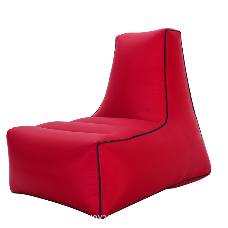 BB1082 Inflatable Sofa Inflatable Bed Outdoor Folding Portable Air Sofa Size: 100 x 90 x 80cm