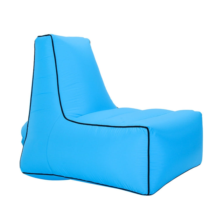 BB1082 Inflatable Sofa Inflatable Bed Outdoor Folding Portable Air Sofa Size: 100 x 90 x 80cm