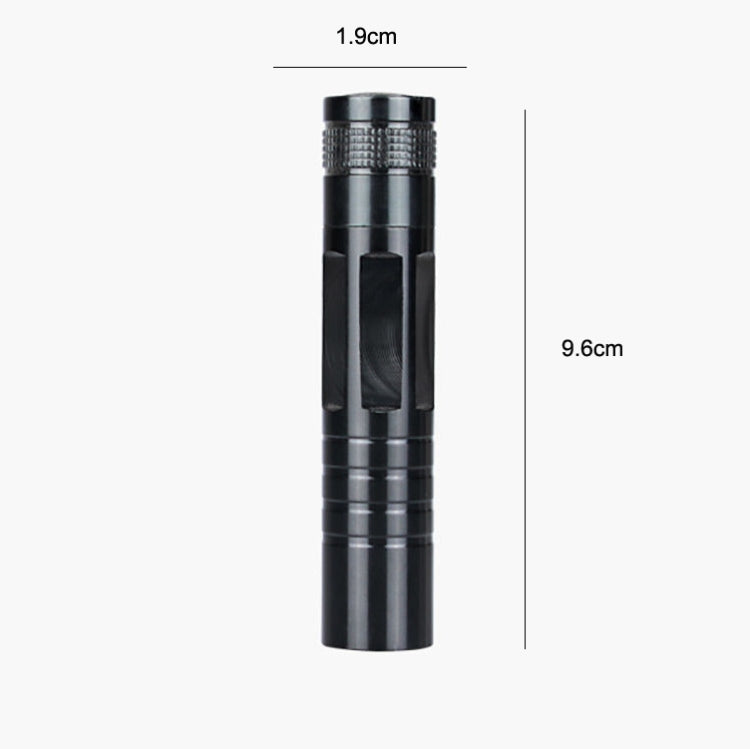 5 PCS LED Mini Strong Light Flashlight Outdoor Emergency Strong Light Keychain Flashlight, Random Colour Delivery(White Box)