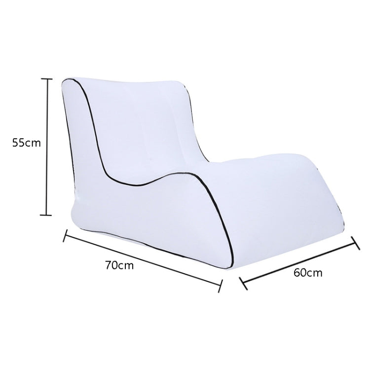 BB1803 Foldable Portable Inflatable Sofa Single Outdoor Inflatable Seat, Size: 70 x 60 x 55cm